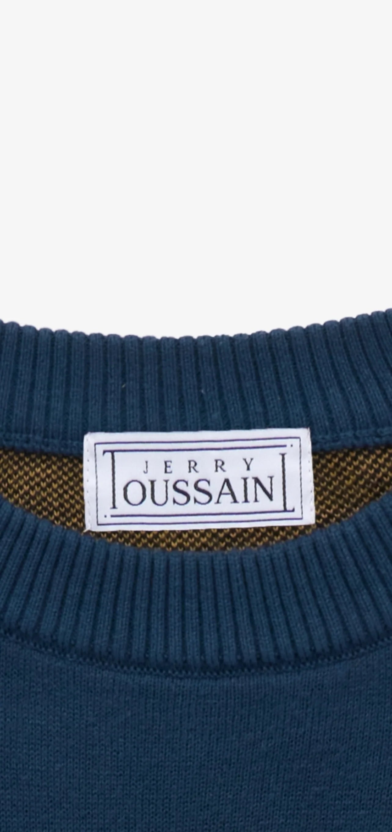 Toussaint Jacquard Sweater Blue