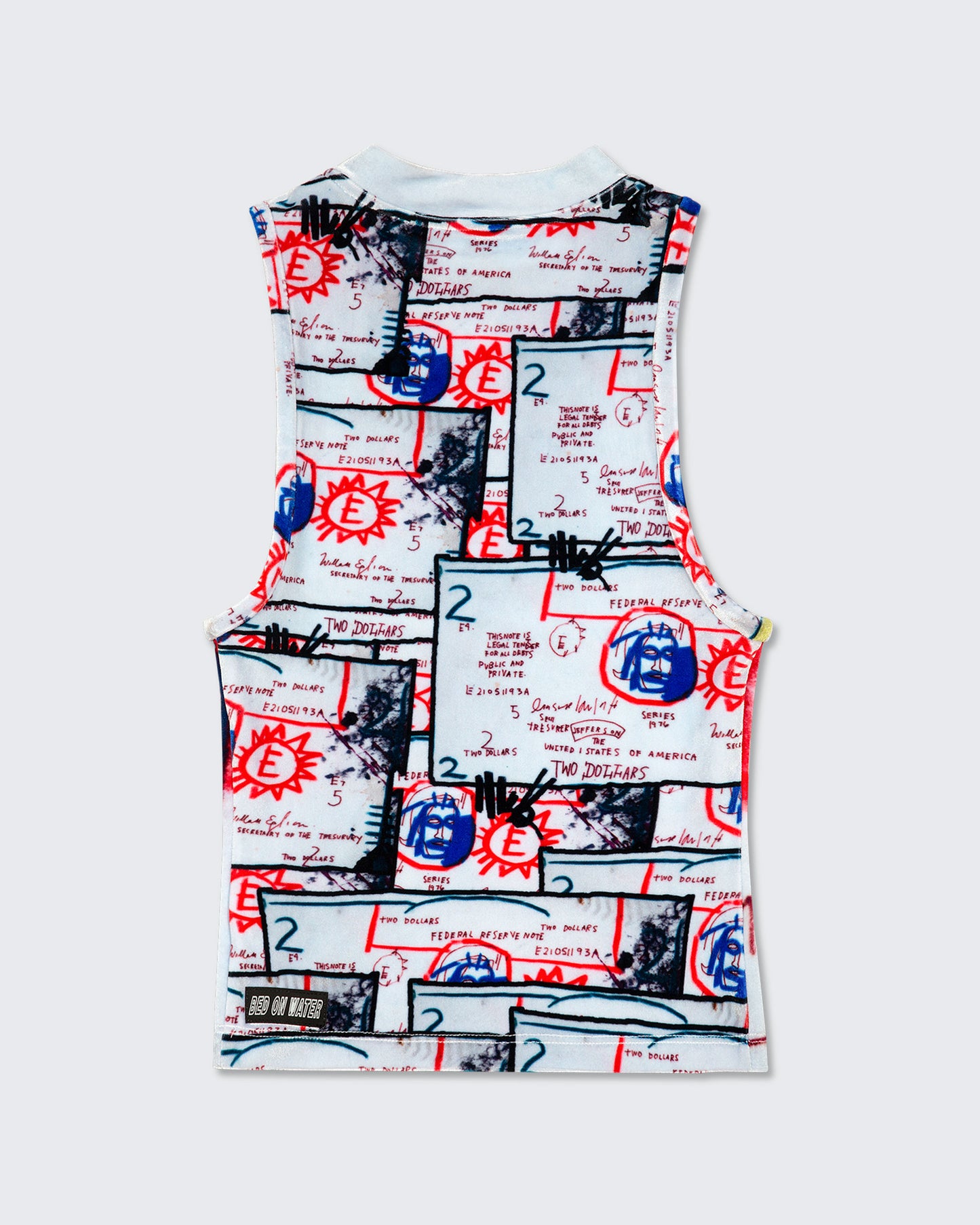 JEAN-MICHEL BASQUIAT EDITION PRINTED TANK