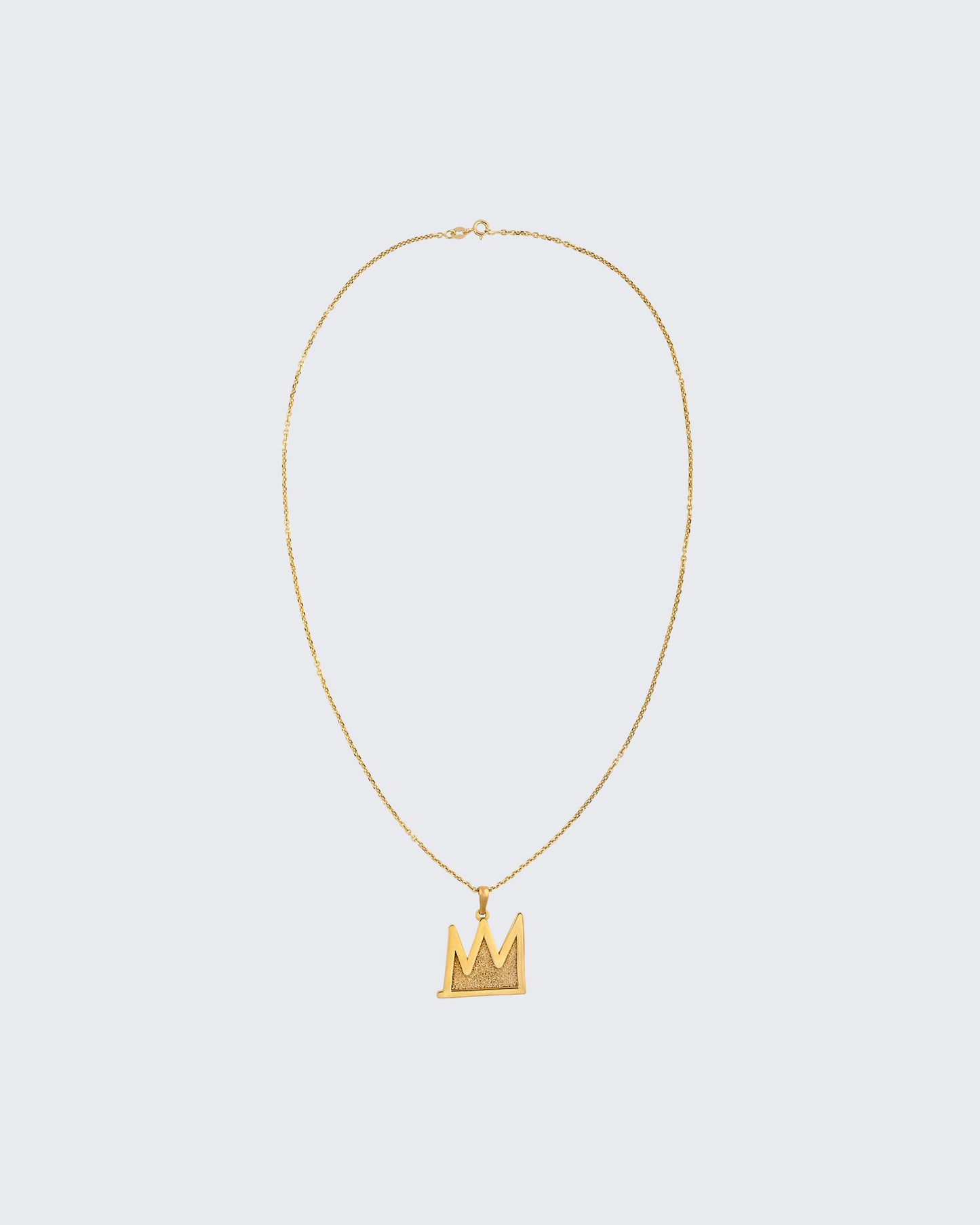 JEAN-MICHEL BASQUIAT EDITION CROWN NECKLACE