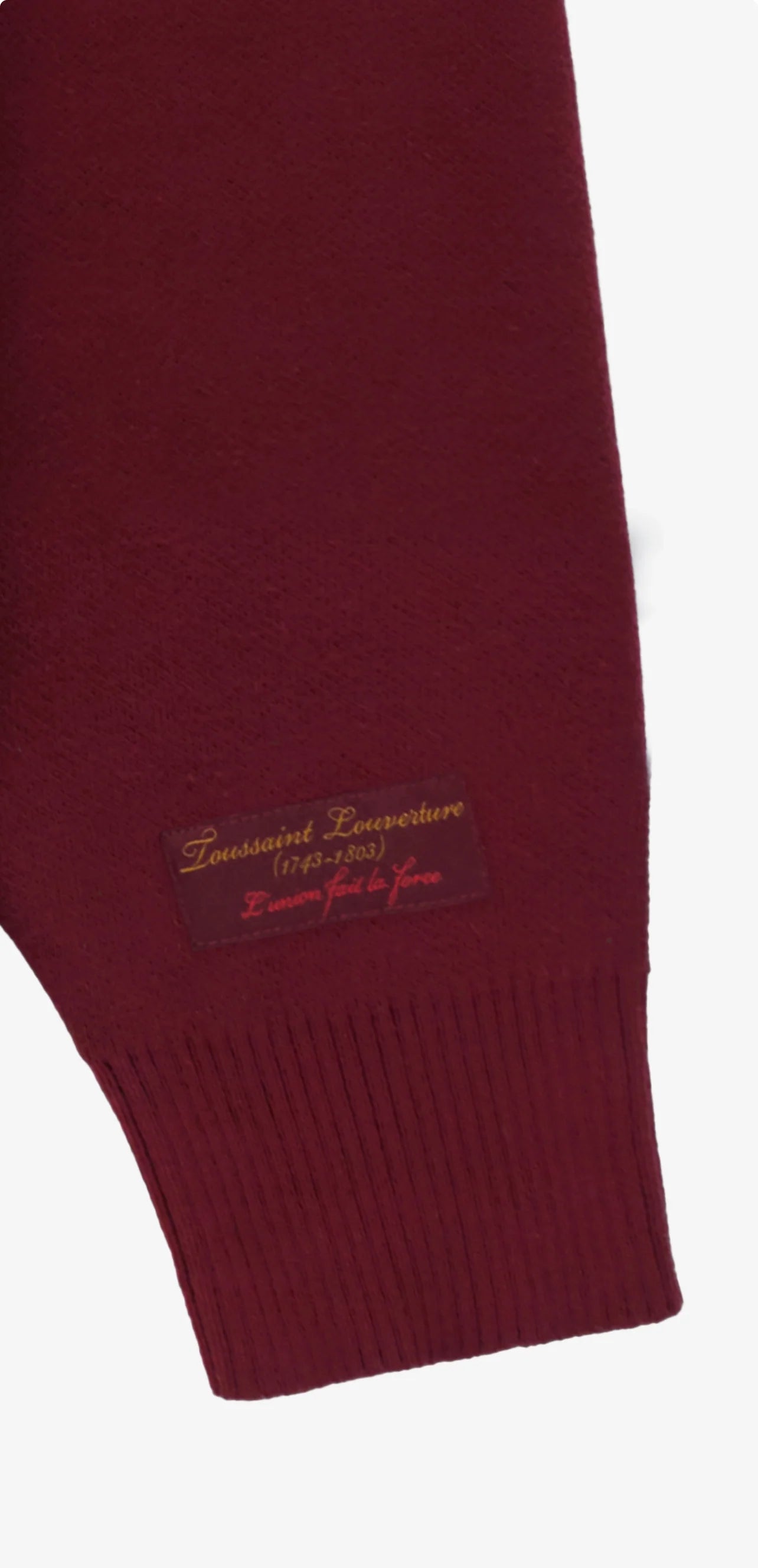 Toussaint Jacquard Sweater Bordeaux