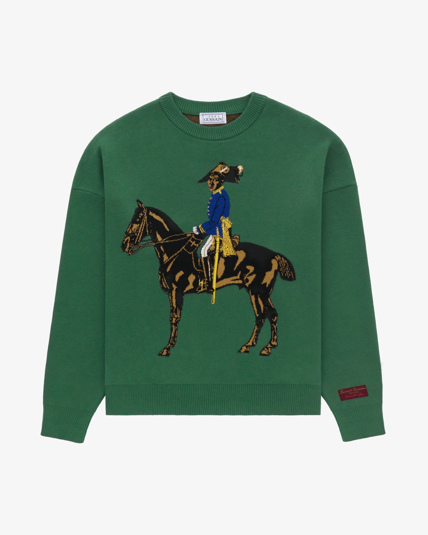 Toussaint Jacquard Sweater Forrest