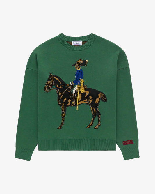 Toussaint Jacquard Sweater Forrest