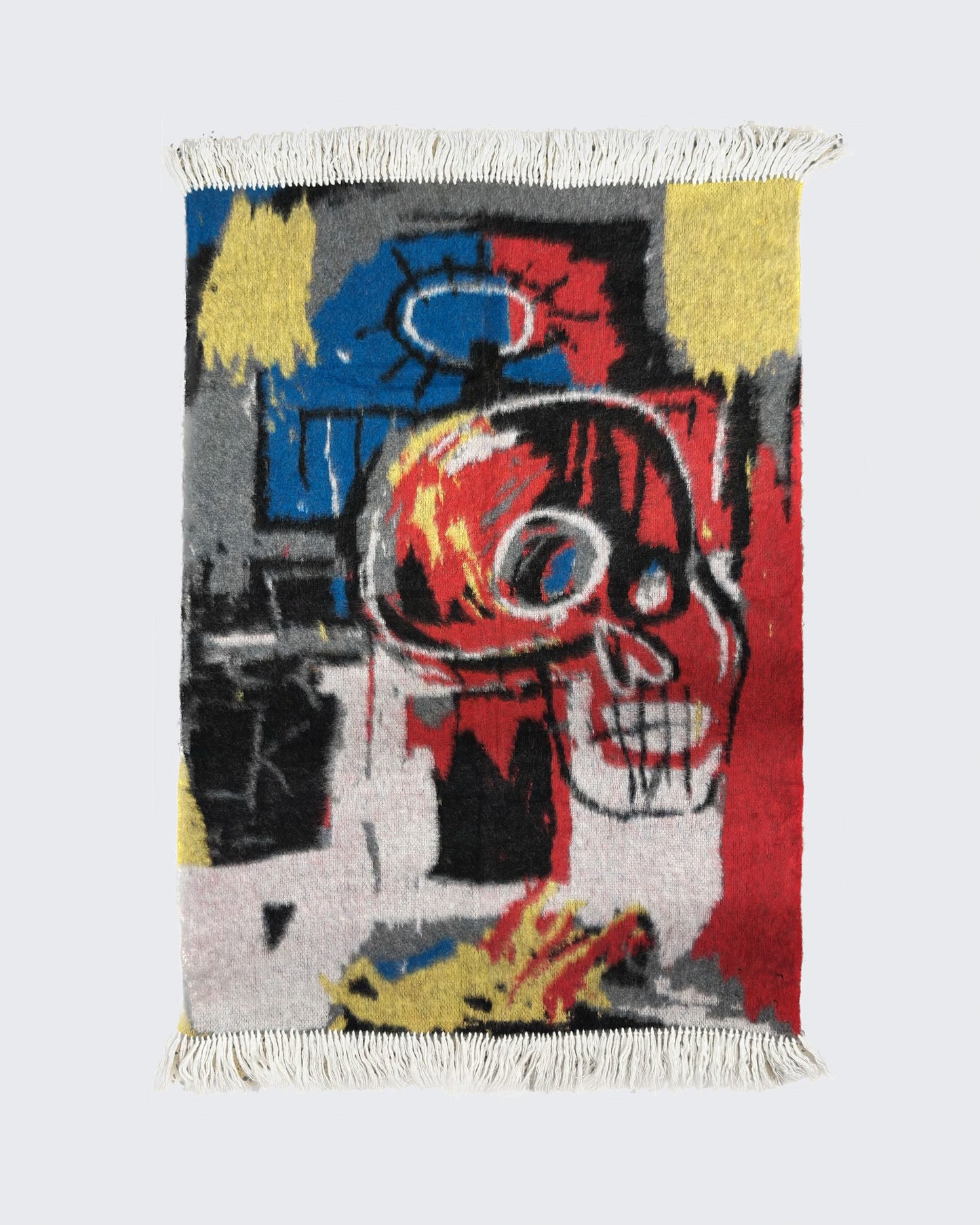 JEAN-MICHEL BASQUIAT EDITION PRINTED BLANKET