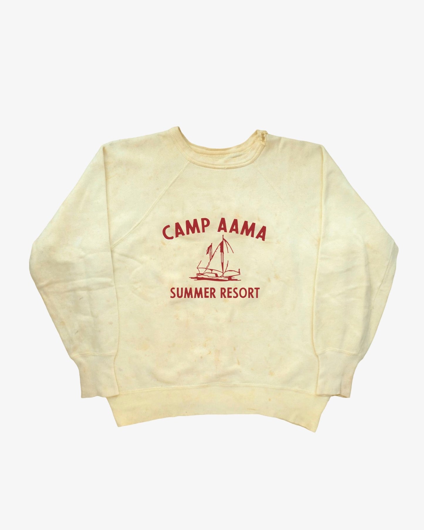 'Camp Aama" Resort Crewneck